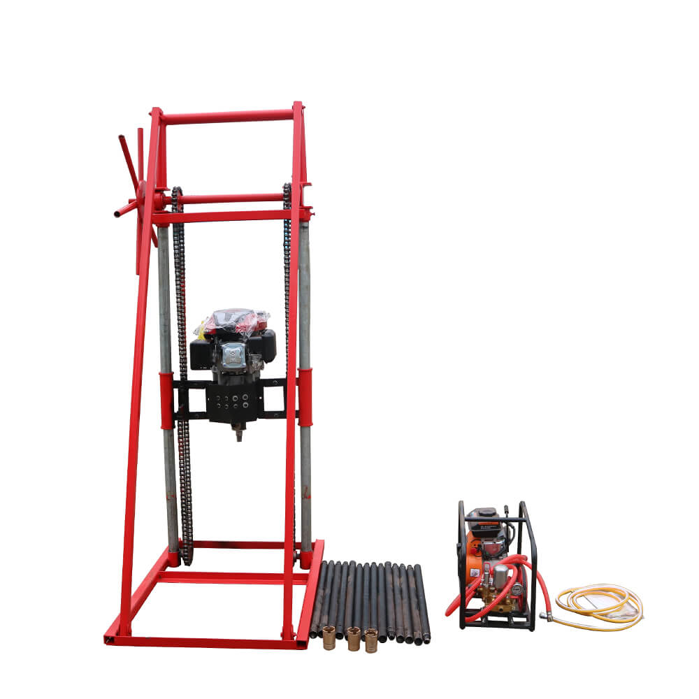 Pillar Type Gasoline Portable Sampling Rig